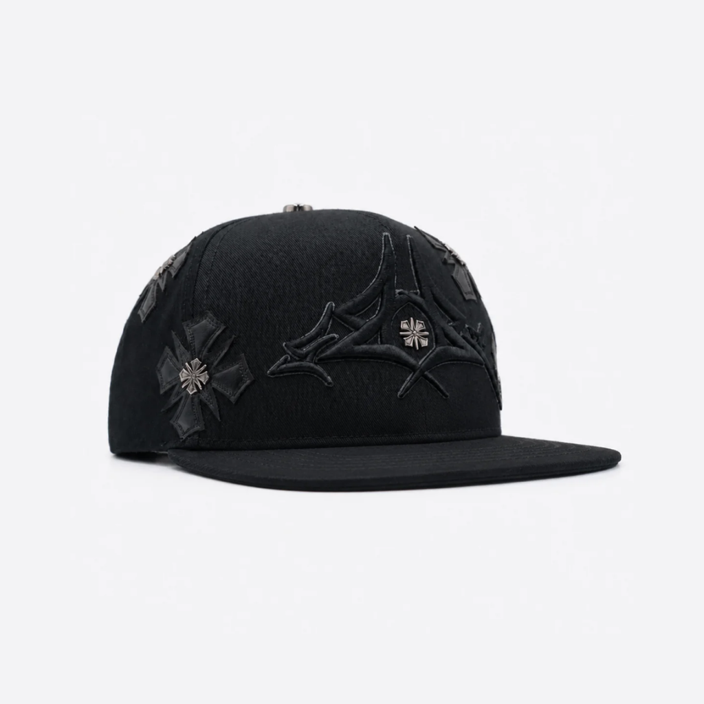 BZ31 LEATHER FLAT BRIM
