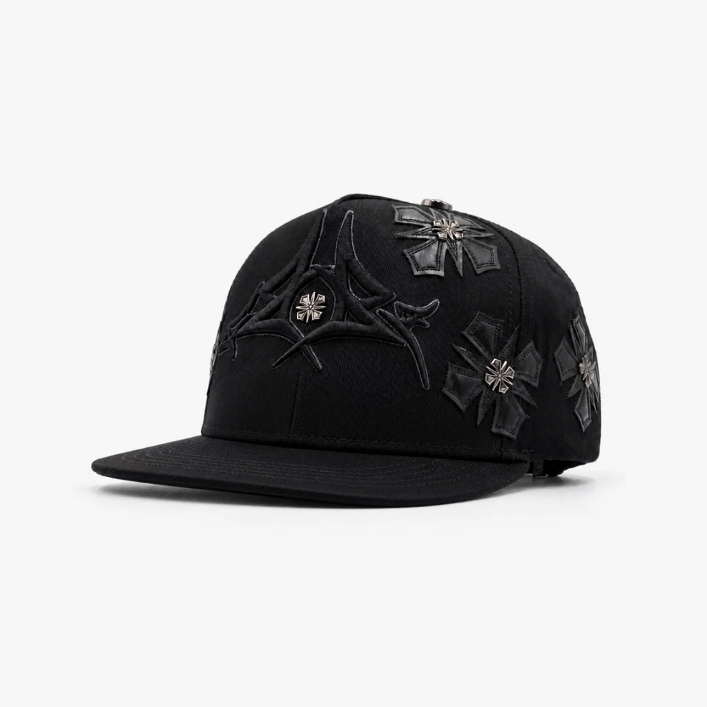 BZ31 LEATHER FLAT BRIM